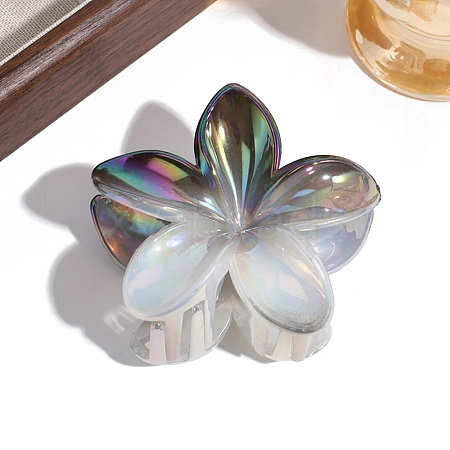 Flower Plastic Claw Hair Clips PW-WGD28A5-02-1