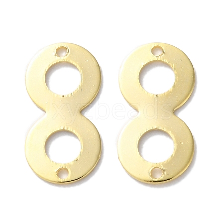 Brass Filigree Connector Charms KK-F880-04G-1