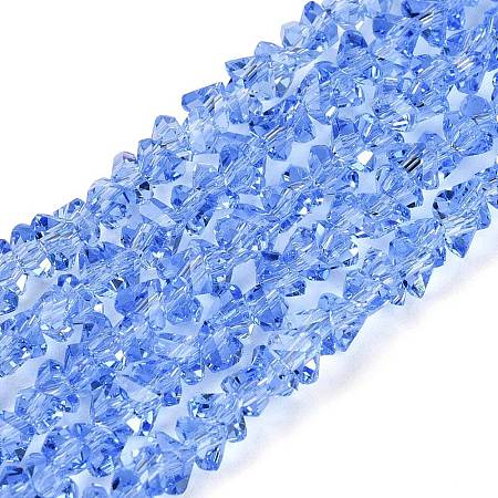 Transparent Glass Beads Strands GLAA-N018-3mm-18-1