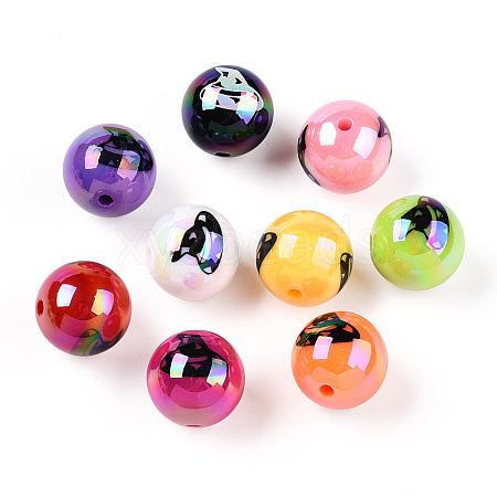 UV Plating Acrylic Beads PACR-N015-13B-05-1