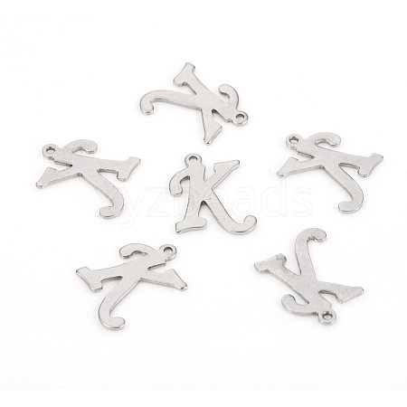 Non-Tarnish 201 Stainless Steel Pendants STAS-L244-04K-P-1