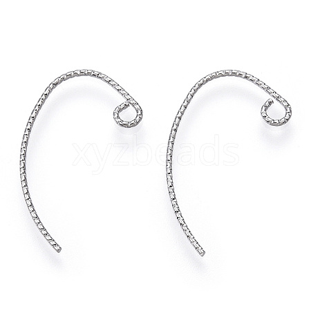 Brass Earring Hooks X-KK-Q735-346P-1