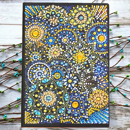 DIY Diamond Painting Notebook Kits DIAM-PW0001-198-01-1