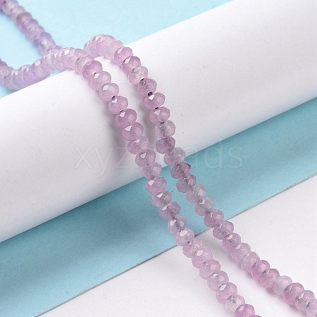 Dyed Natural Malaysia Jade Rondelle Beads Strands G-E316-2x4mm-46-1