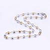 304 Stainless Steel Chain Necklaces STAS-P164-07GP-1