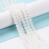 Electroplate Glass Beads Strands LS-EGLA-A034-J8mm-L08-5