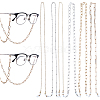 6Pcs 6 Styles Eyeglasses Chains AJEW-GF0011-55-1