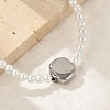 Plastic Imitation Pearl Beads Bracelets for Women BJEW-M056-11P-2