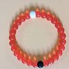 Yin-yang Style Silicone Round Beaded Bracelets for Women Men FS-WG639CC-25-1