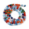 Rondelle Glass Bead Strands GLAA-C034-01A-3