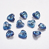 Faceted Glass Rhinestone Charms RGLA-F054-6x6-001BB-1