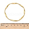 304 Stainless Steel Twisted Bangles for Women BJEW-Q040-07G-3