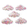 Quicksand Sequin Plastic Cabochons X-OHAR-CJC0002-04A-1