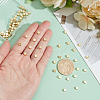 70Pcs Long-Lasting Plated Brass Beads KK-ME0002-06-3