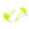 Eco-Friendly Plastic Stud Earrings EJEW-H120-04C-02-2