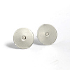 Tarnish Resistant 304 Stainless Steel Stud Earring Settings STAS-G170-04P-2