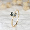 Brass and Moss Agate Finger Rings for Women FS-WGD1EDF-04-2