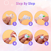4Sets Luminous Lucky Star Origami Paper DIY-SC0027-36C-3