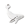 Non-Tarnish 304 Stainless Steel Charms STAS-S138-01P-02-1