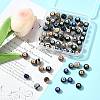 68Pcs 9 Colors Handmade Porcelain Beads PORC-FS0001-23A-7
