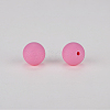 Round Silicone Focal Beads SI-JX0046A-72-2