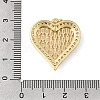 Valentine's Day Brass Micro Pave Clear Cubic Zirconia Pendants KK-E799-01E-G-3