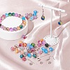 Imitation Opalite Glass Beads Kit for Necklace Bracelets Dangle Earrings Making DIY-YW0004-22-8