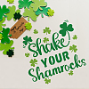 MAYJOYDIY US 1 Set Saint Patrick's Day PET Hollow Out Drawing Painting Stencils DIY-MA0003-09-5