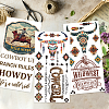 3 Sheets 3 Styles PVC Waterproof Decorative Stickers DIY-WH0404-045-4