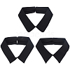  3Pcs 3 Style Polyester Detachable Blouse False Collar AJEW-NB0003-97A-1