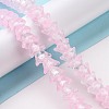 Transparent Glass Beads Strands LAMP-H061-01C-3