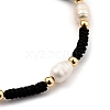 Adjustable Nylon Thread Braided Beads Bracelets BJEW-JB05384-02-2