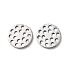 Hollow 304 Stainless Steel Charms STAS-G385-05P-02-1