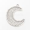 Tibetan Style Alloy Pendants TIBE-S303-34AS-RS-1