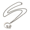 201 Stainless Steel Necklaces NJEW-Q336-01O-P-1