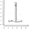 304 Stainless Steel Pendants STAS-P443-01P-3