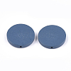 Painted Natural Wood Beads X-WOOD-S049-02A-03-2