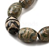Tibetan Style dZi Beads Strands G-S389-A09-4
