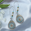 Elegant and Stylish Turquoise Earrings with Unique Personality Charm FF3029-5-1