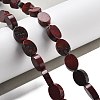 Natural Red Rainbow Jasper Beads Strands G-P559-B19-01-2