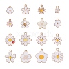 75Pcs 15 Styles Alloy Enamel Pendants ENAM-CJ0001-89-1