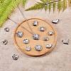 15Pcs 15 Style Stainless Steel Pendants STAS-SZ0001-60-6