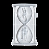 Valentine's Day Sandglass with Couple DIY Wall Decoration Silicone Molds SIL-F007-11-3