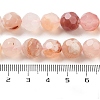 Natural Cherry Blossom Agate Beads Strands G-C150-B04-02-5