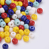 Baking Paint Glass Seed Beads SEED-Q025-3mm-L-2