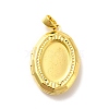 Rack Plating Brass Locket Pendants KK-I688-06G-2