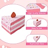 Cardboard Paper Triangle Cark Shaped Packaging Boxes for Candy LS-CON-CJC0001-02A-3