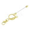 Metal Beadable Keychains KEYC-D288-02G-3