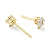 Brass Stud Earring Findings KK-C039-02G-2