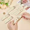PU Imitation Leather Buckles BUTT-WH0027-46P-03-3